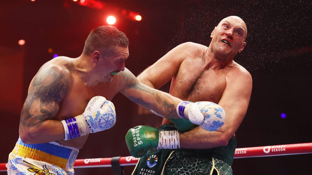 Oleksandr Usyk outclasses Tyson Fury again to retain unified heavyweight titles