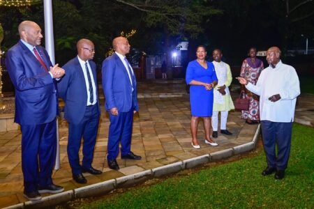 President Museveni thanks CAF chief for promoting football in East Africa