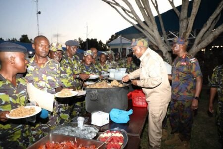 Kenya ends lunch subsidy for its military, introduces pay-as-you-eat system Kenya ends lunch subsidy for its military, introduces pay-as-you-eat system