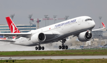 Turkish Airlines flight circled Ugandas Entebbe Airport