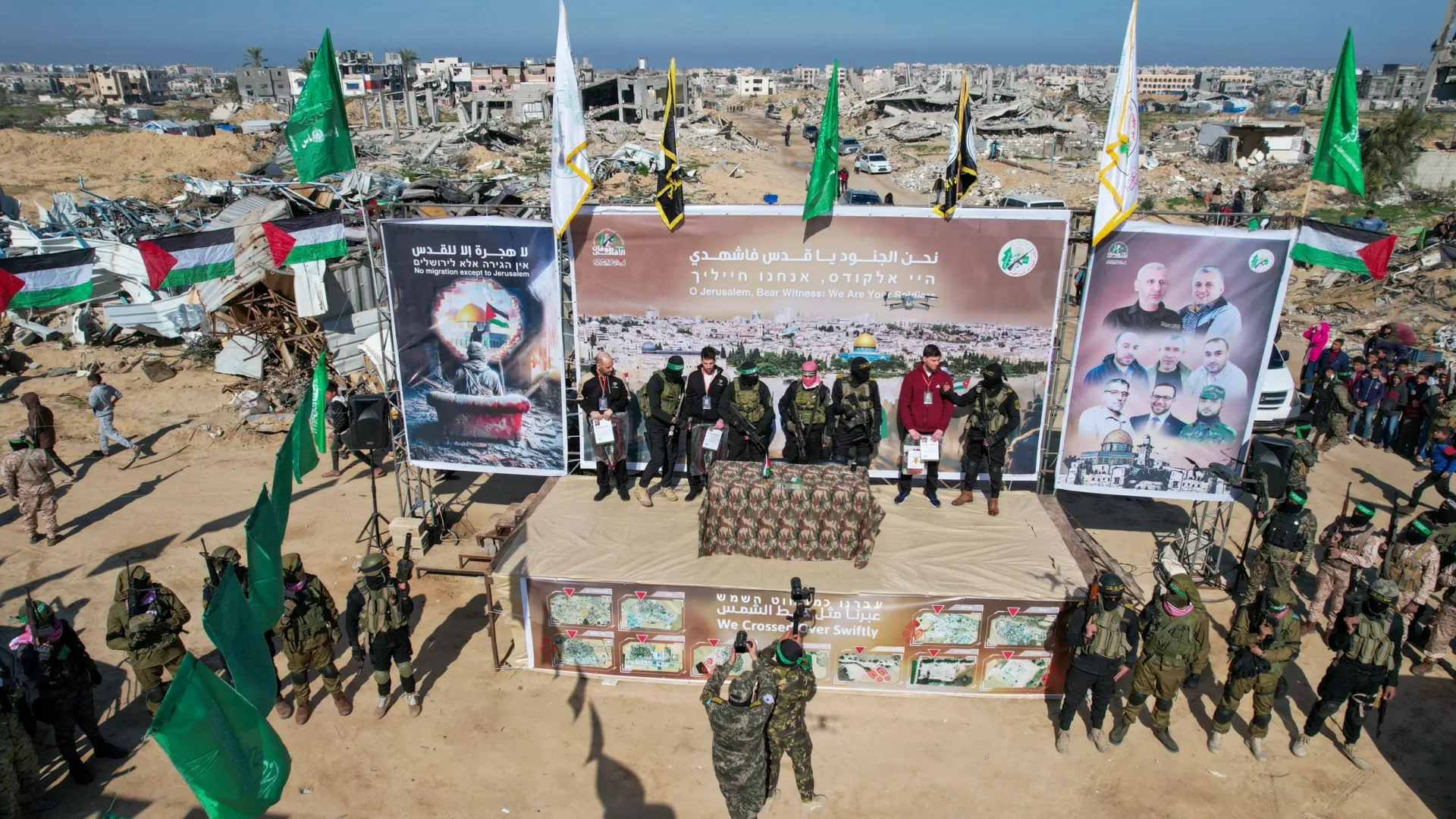 Bodies of four Israeli hostages returned by Hamas Bodies of four Israeli hostages returned by Hamas