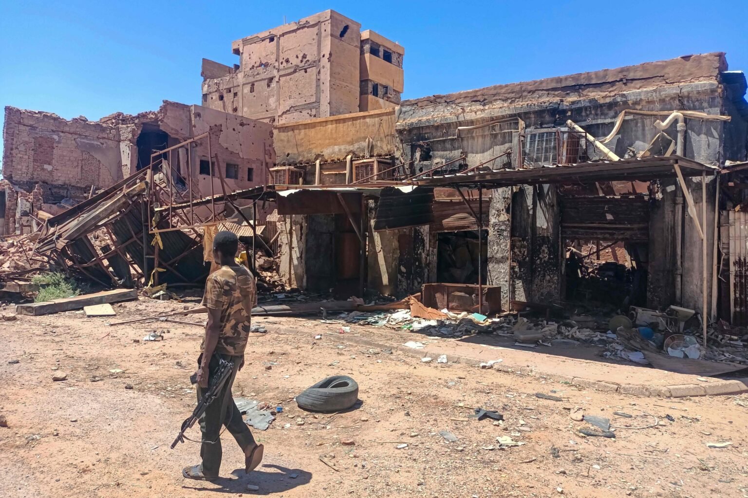 Deadly air strike on Darfur market blamed on Sudanese military