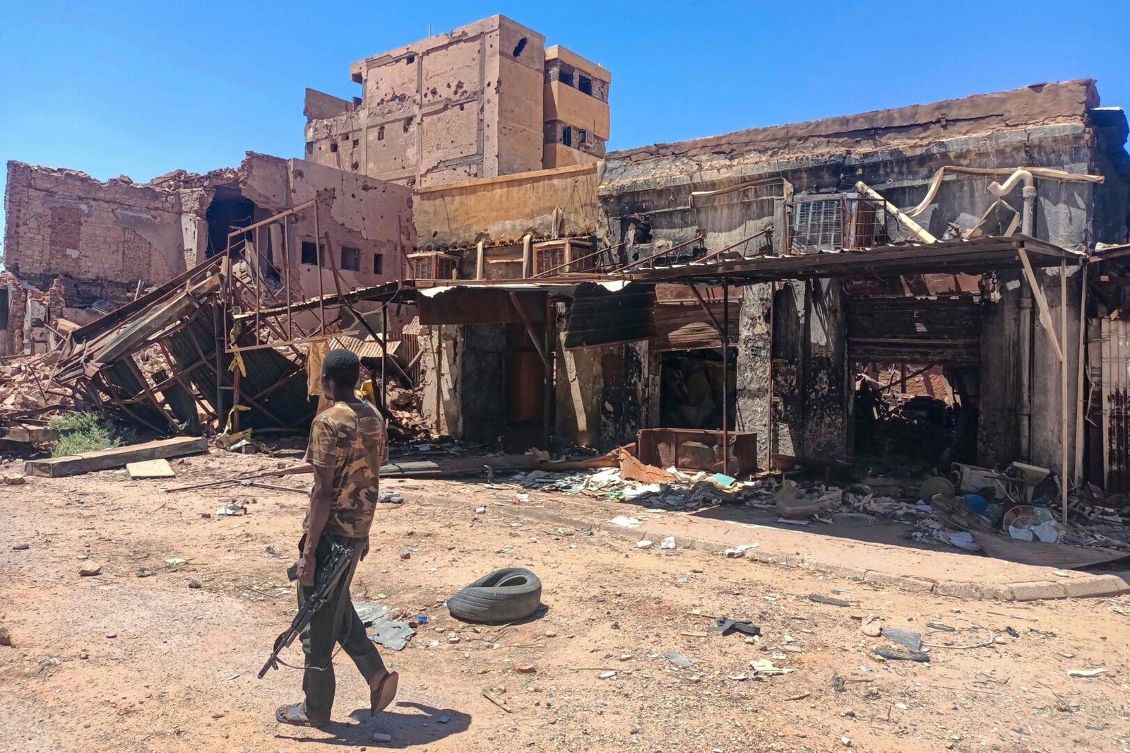 Deadly air strike on Darfur market blamed on Sudanese military
