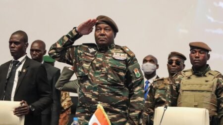 Niger coup leader sworn in as president for 5-year transition, dissolves political parties Niger coup leader sworn in as president for 5-year transition, dissolves political parties