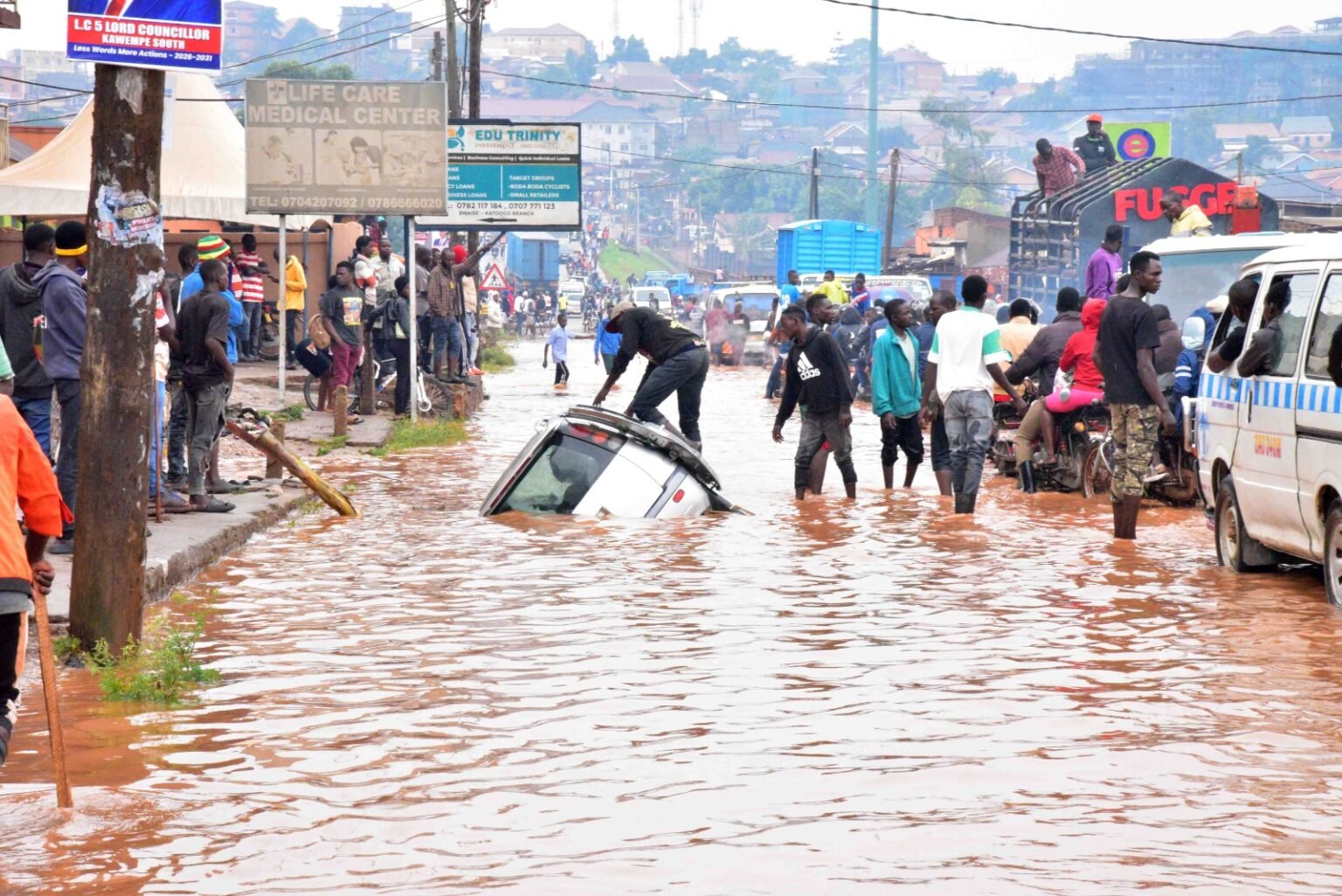 Kampala floods claims at least six lives, city residents decry neglect
