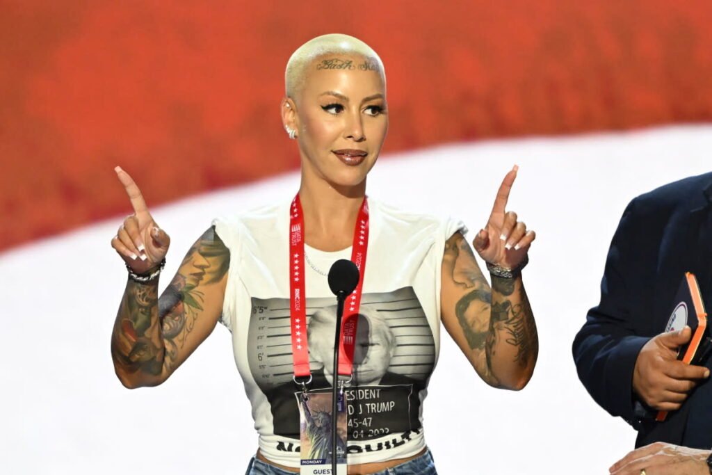 American reality star Amber Rose makes surprise visit to Kenya — and she’s turning heads already!
