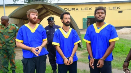 DR Congo repatriates three Americans jailed over failed coup attempt