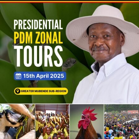 Museveni takes PDM to Mubende Assessing anti poverty progress firsthand scaled