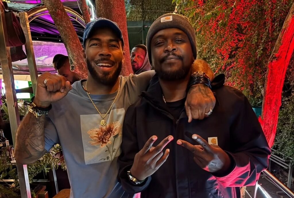 US actor Omari Hardwick bonds with Kenya's Nyashinski, teases music collaboration