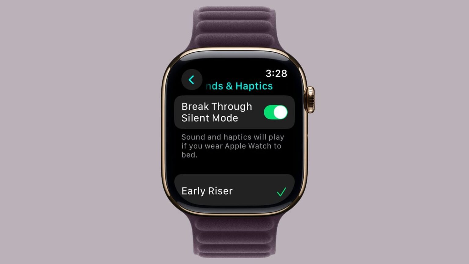 New Apple Watch software update lets your hear alarms in silent mode