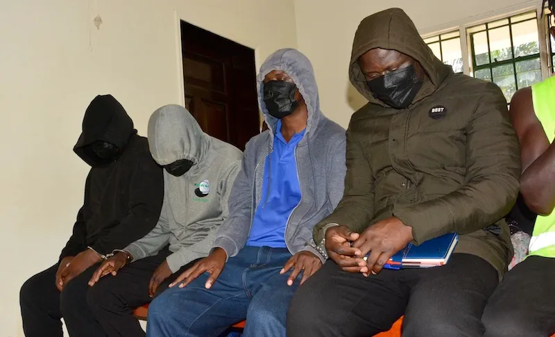 Four Ugandan police officers remanded over $105,000 gold heist