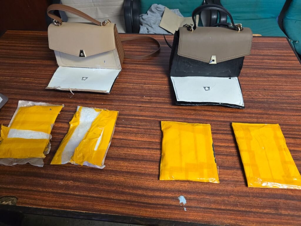 Kenyan woman arrested at JKIA attempting to smuggle 1.3kg of cocaine en-route to India