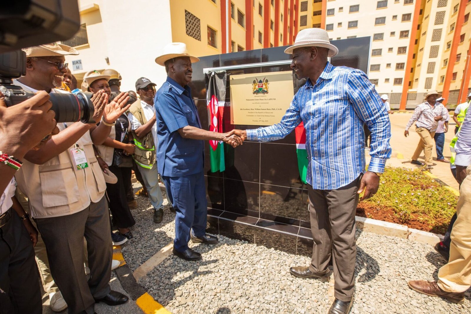 Raila Odinga donates 5 acres for construction of affordable houses in Kisumu