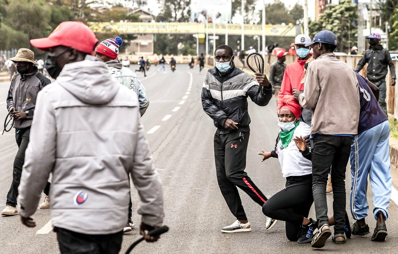 Armed goons deployed to disrupt the Justice for Albert Ojwang protests