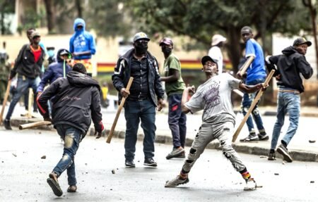 Sakaja accused of using ‘Goon Z’ to disrupt Nairobi protests, echoing Kenya’s dark political tactics Armed goons deployed to disrupt the Justice for Albert Ojwang protests.jpg