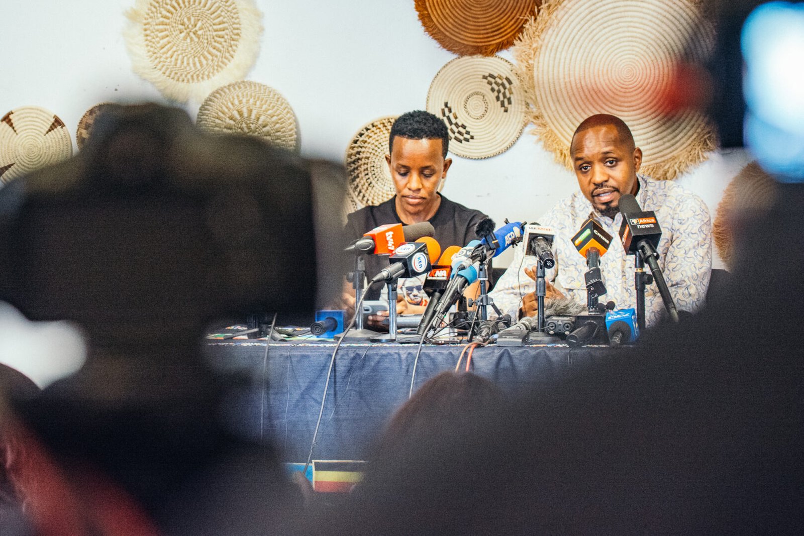 Boniface Mwangi and Agather Atuhaire