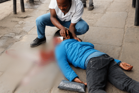 Hawker shot in Nairobi CBD as Albert Ojwang’ justice protests turn violent Hawker shot in Nairobi CBD