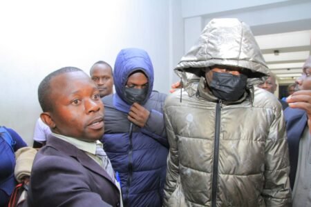 Masinde Barasa and Duncan Kiprono arraigned at the Milimani Law Courts