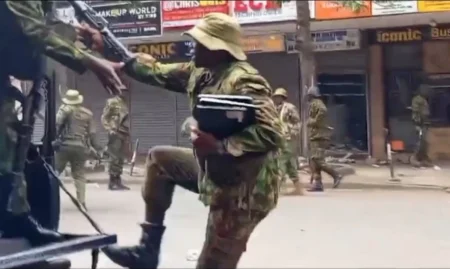 Officer seen carrying laptops during protests took them to Central Police Station, NPS clarifies