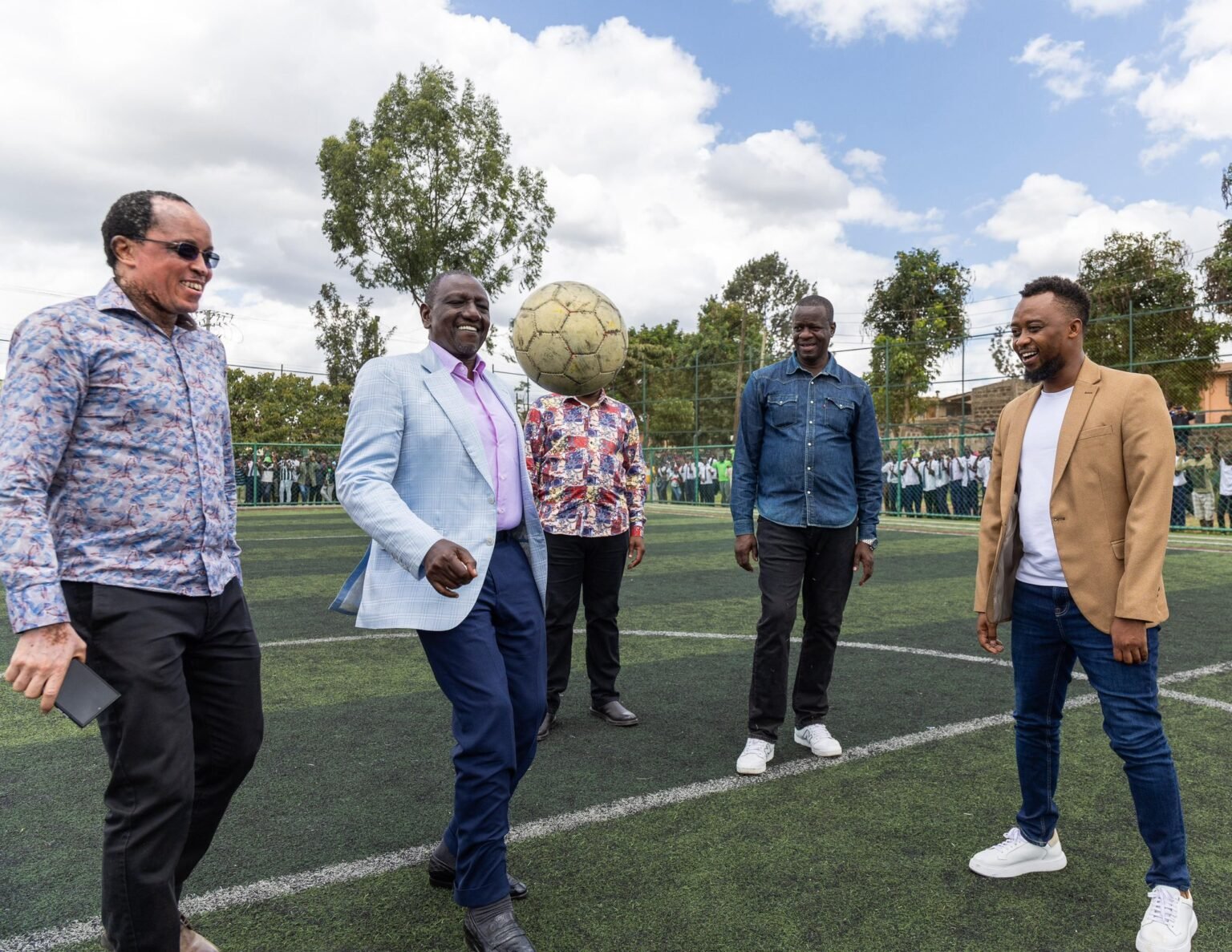 Ruto inspects Uhuru Sports Complex in Embakasi West