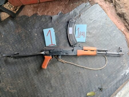 Stolen AK-47 rifle recovered in Kabete after Dagoretti Police Post looting