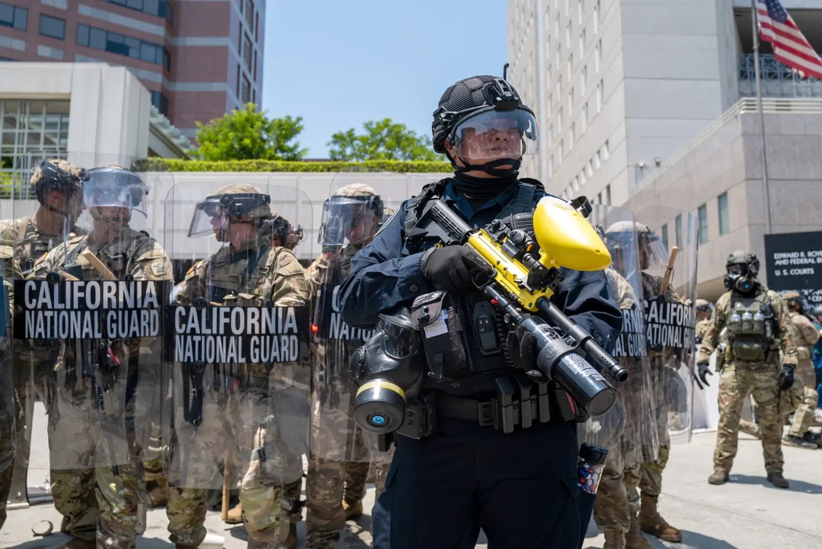 Deployment of 4,000 National Guard troops to Los Angeles
