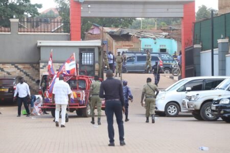 Uganda police storm NUP offices in Kampala