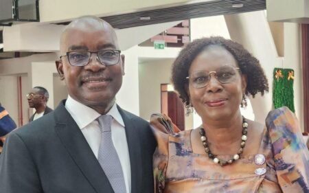 David Mutaga and his wife Deborah Mutaga