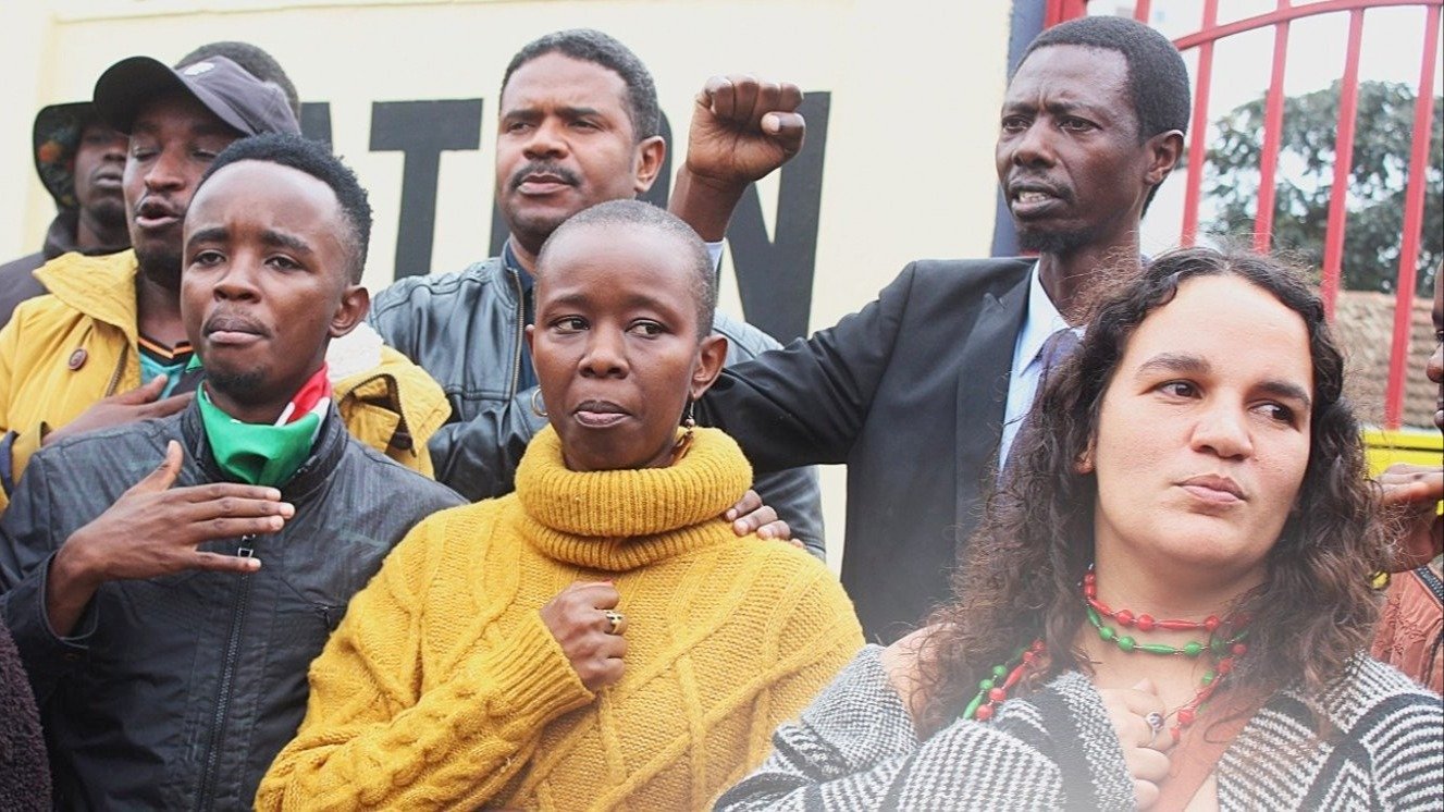 "They’re trying to pin him down”: Hellen Njeri defends husband Boniface Mwangi after arrest