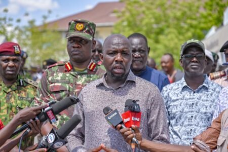 Interior CS Murkomen orders crackdown on gun smuggling fueling insecurity in Kerio Valley