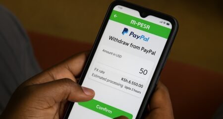 PayPal to M Pesa App withdrawal