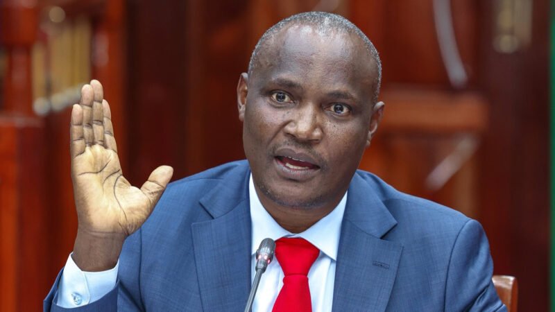 Treasury Cabinet Secretary John Mbadi