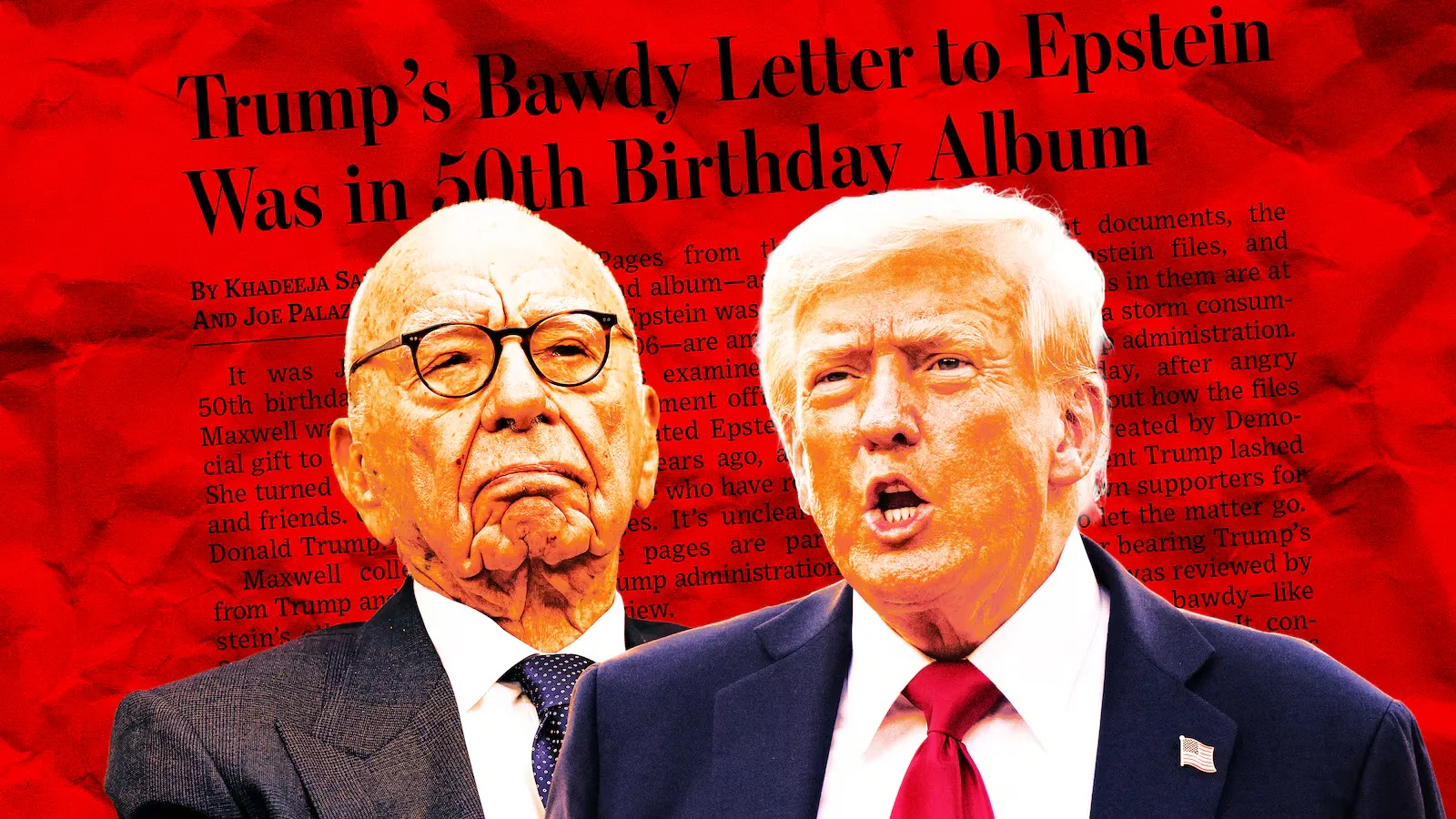 Trump sues Rupert Murdoch and The Wall Street Journal for $10 billion over Epstein article