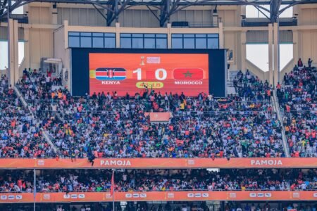 Ticket sales halted for CHAN matches in Nairobi after chaos at Kenya vs Morocco clash Harambee Stars coach Benni McCarthy hails 'incredible fans' after 1-0 win over Morocco