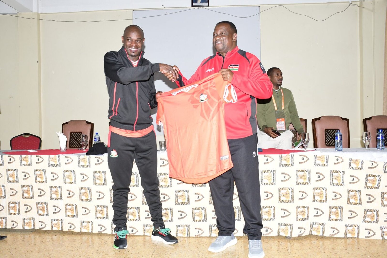 Harambee Stars legend Dennis Oliech appointed Pamoja Brand Ambassador for CHAN 2024