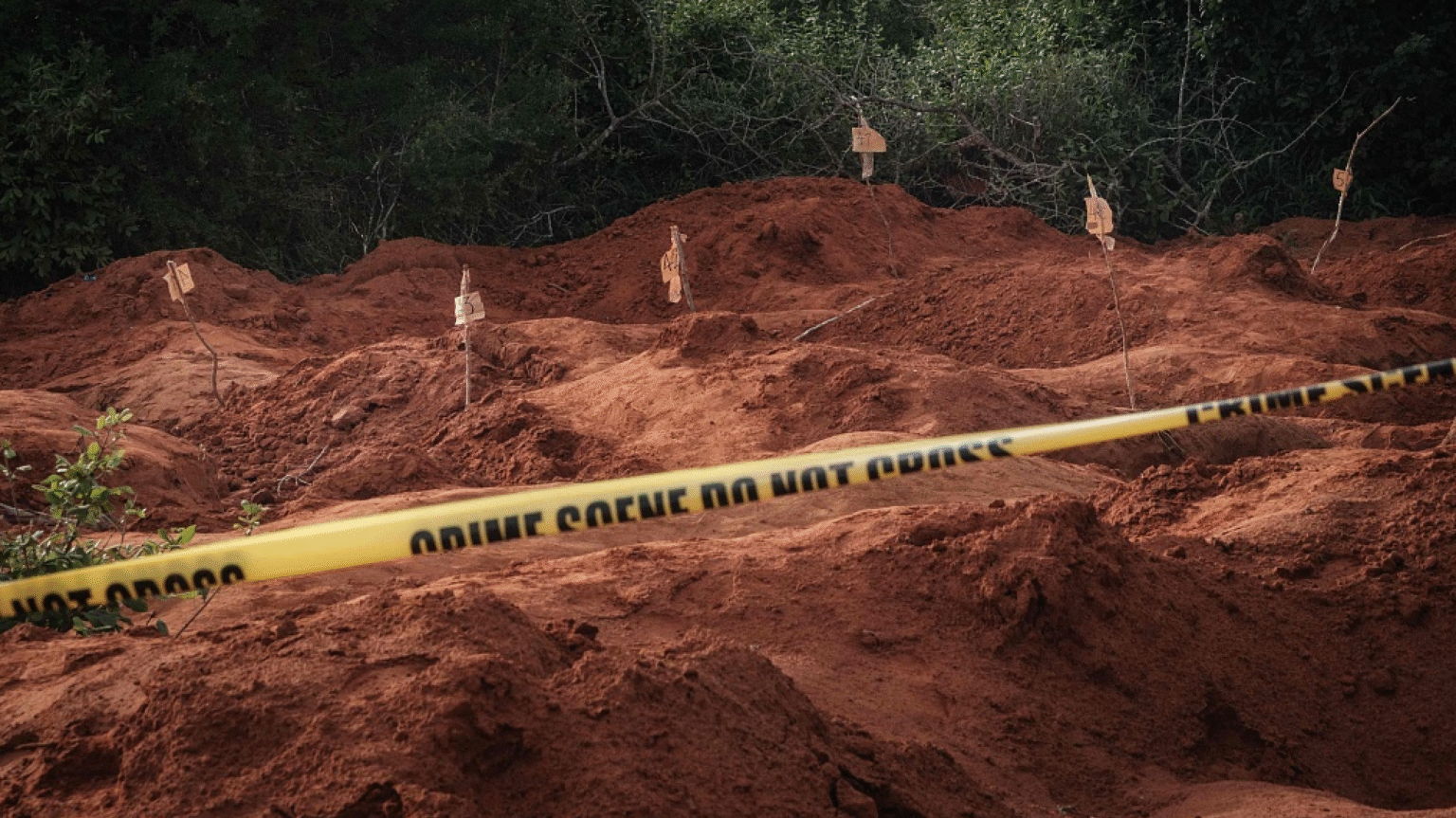 Kilifi police uncover 7 shallow graves with human bones, skulls in Kwa Binzaro
