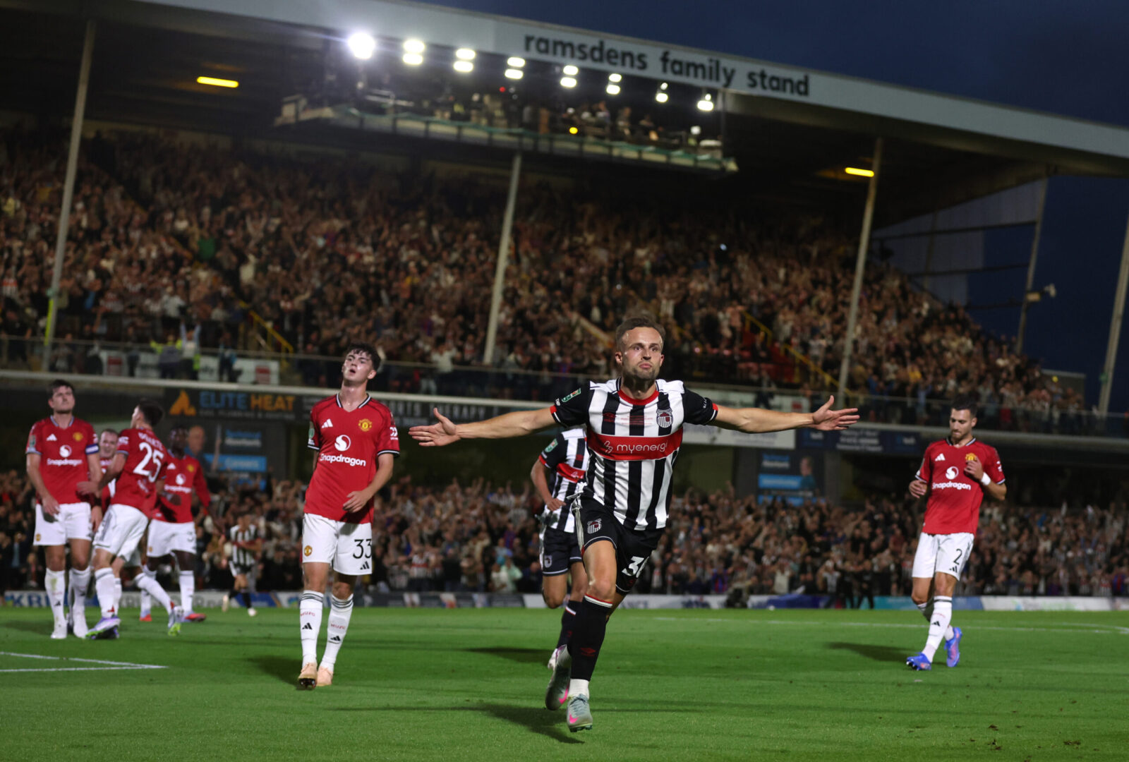 Manchester United suffer historic humiliation as Grimsby seal shock League Cup exit Manchester United vs Grimsby Town
