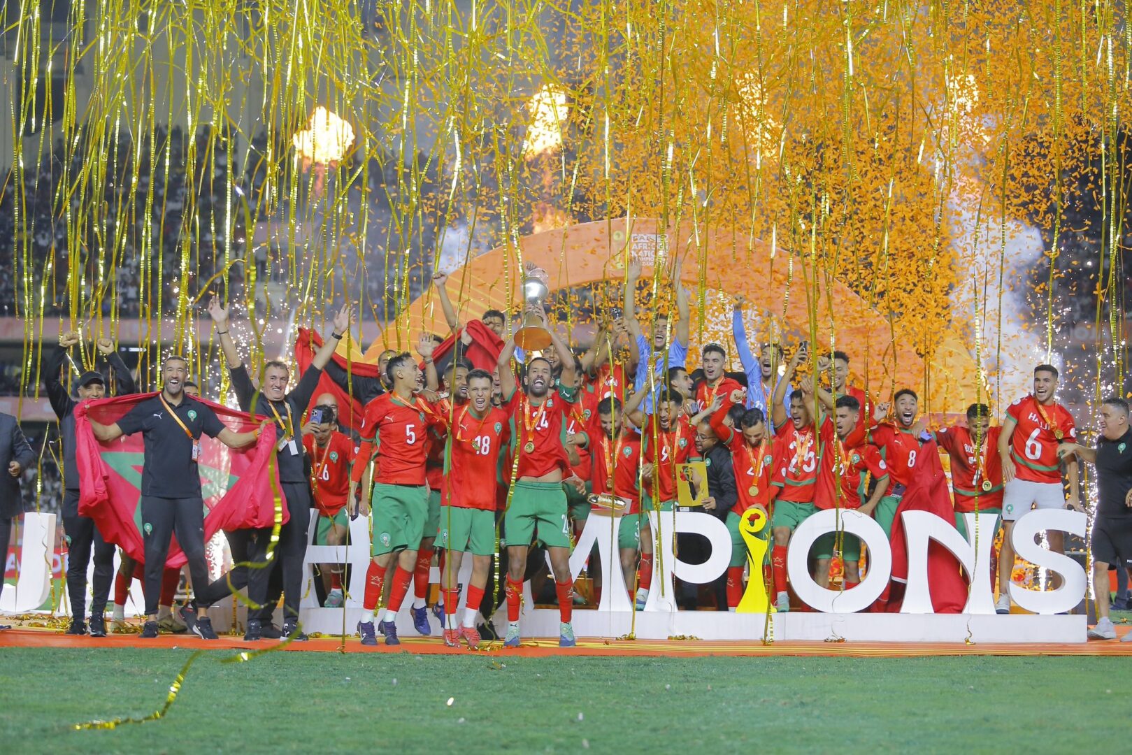 Morocco crowned CHAN 2024 champions after dramatic 3-2 victory over Madagascar Morocco crowned CHAN 2024 champions after dramatic 3-2 victory over Madagascar