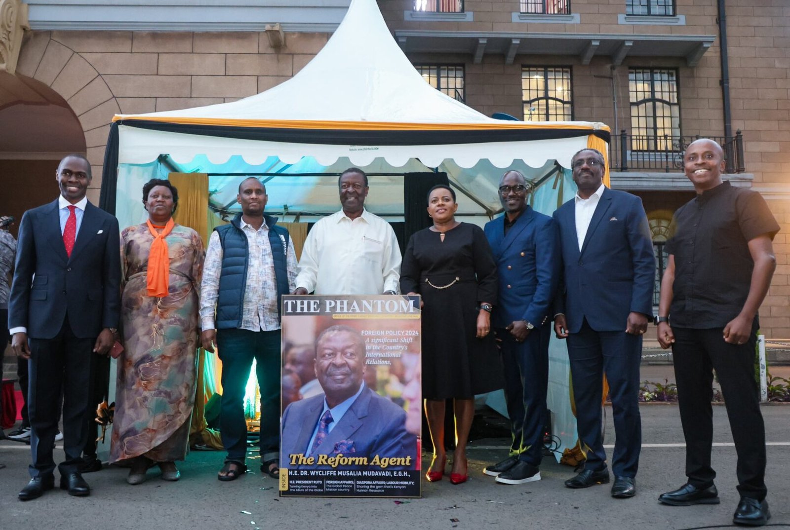 Mudavadi launches The Phantom magazine and website