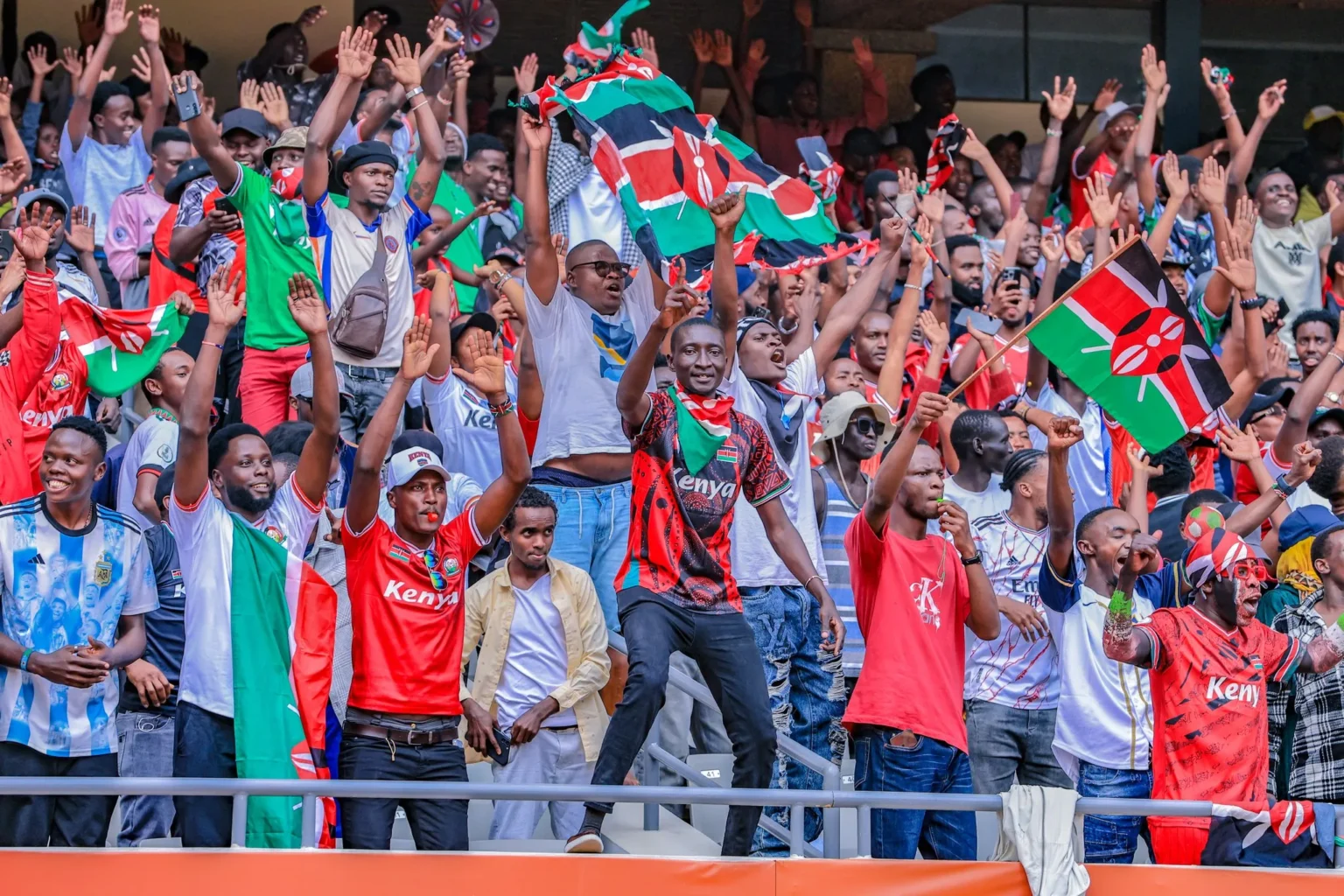 Tight security around Kasarani stadium ahead of Kenya vs Zambia CHAN match