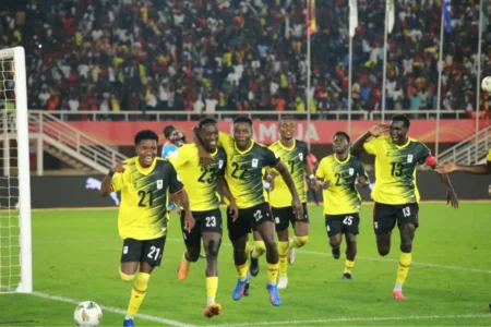 Uganda Cranes defeat Niger 2-0 to take top spot in CHAN Group C Uganda Cranes defeat Niger 2-0 to take top spot in CHAN Group C