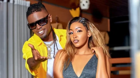 Ugandan musician Weasel hospitalized after wife Sandra Tete ran over him with a vehicle Ugandan musician Weasel hospitalized after wife Sandra Tete ran over him with a vehicle