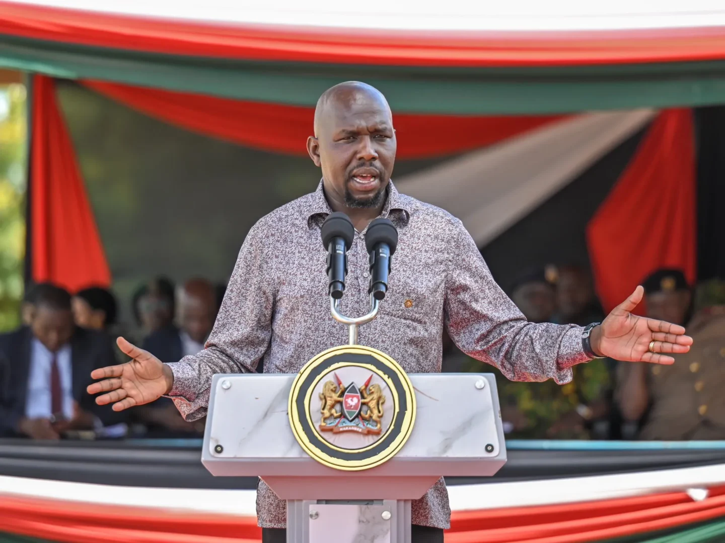 Murkomen issues warning over desecration of Kenyan flag, other national symbols Kipchumba Murkomen