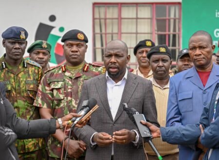 Murkomen assures Kenyans of corruption-free police recruitment exercise Kipchumba Murkomen
