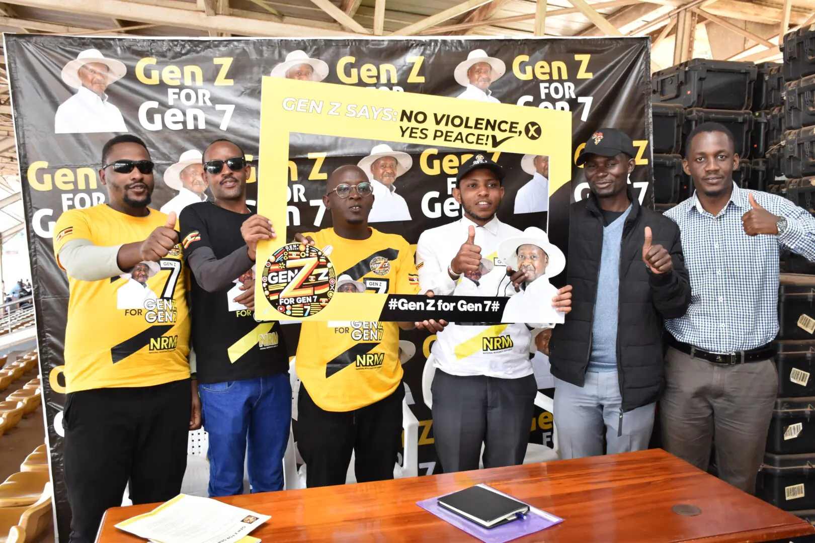 NRM youth launch ‘Gen Z for Gen 7’ campaign to promote peace ahead of 2026 elections NRM Youth Launch ‘Gen Z for Gen 7 campaign to promote peace scaled