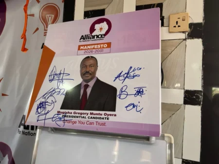 Gen. Mugisha Muntu unveils ANT manifesto, promises rule of law and inclusive development Gen. Mugisha Muntu unveils ANT manifesto, promises rule of law and inclusive development