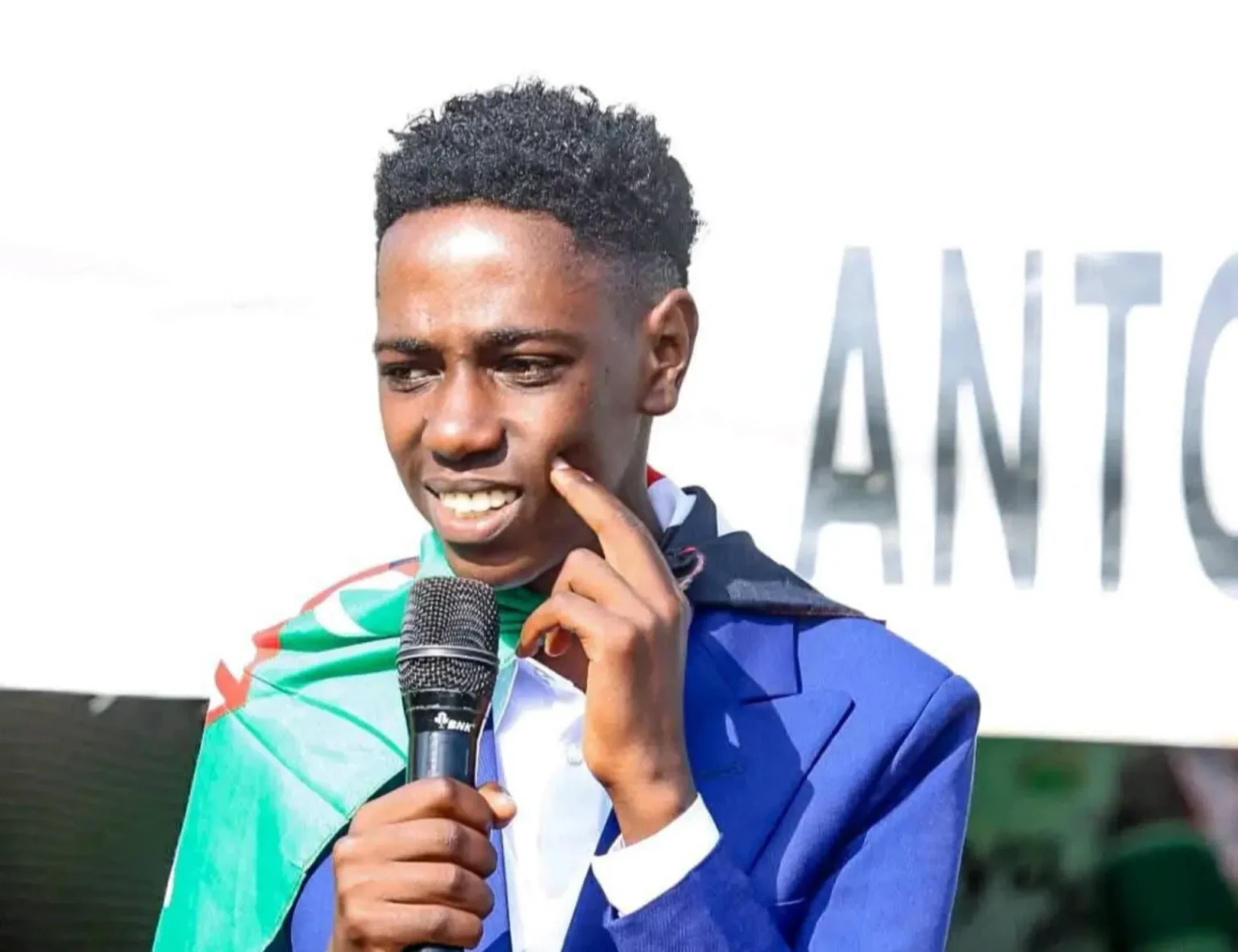Kaluma Boy awarded full scholarship to East African University after viral story