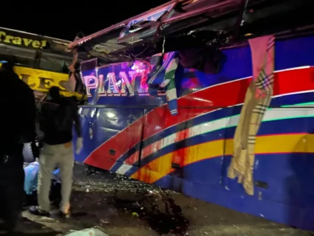 At least 63 killed in horrific bus accident on Kampala–Gulu highway Kampala–Gulu Highway bus accident