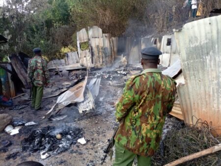 Nine year old girl dies in Limuru house fire while parents attend funeral