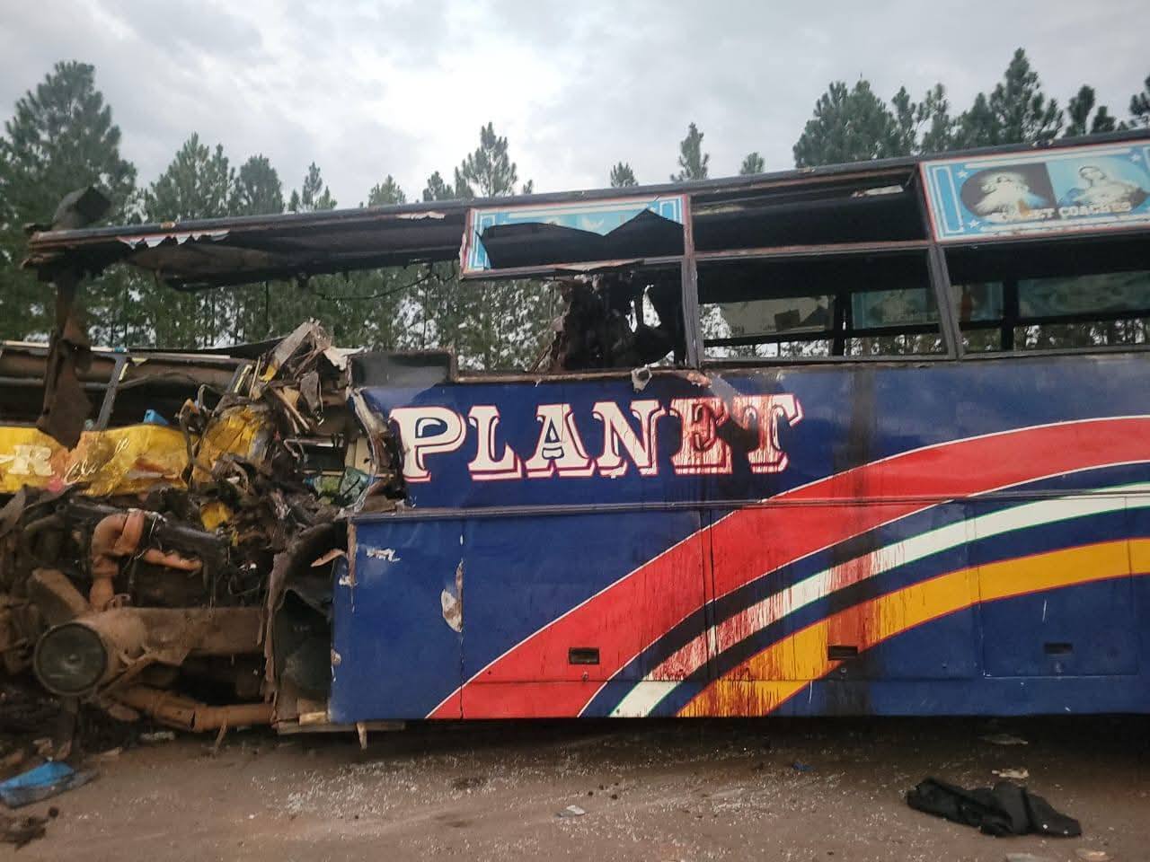 Kampala–Gulu Highway bus accident